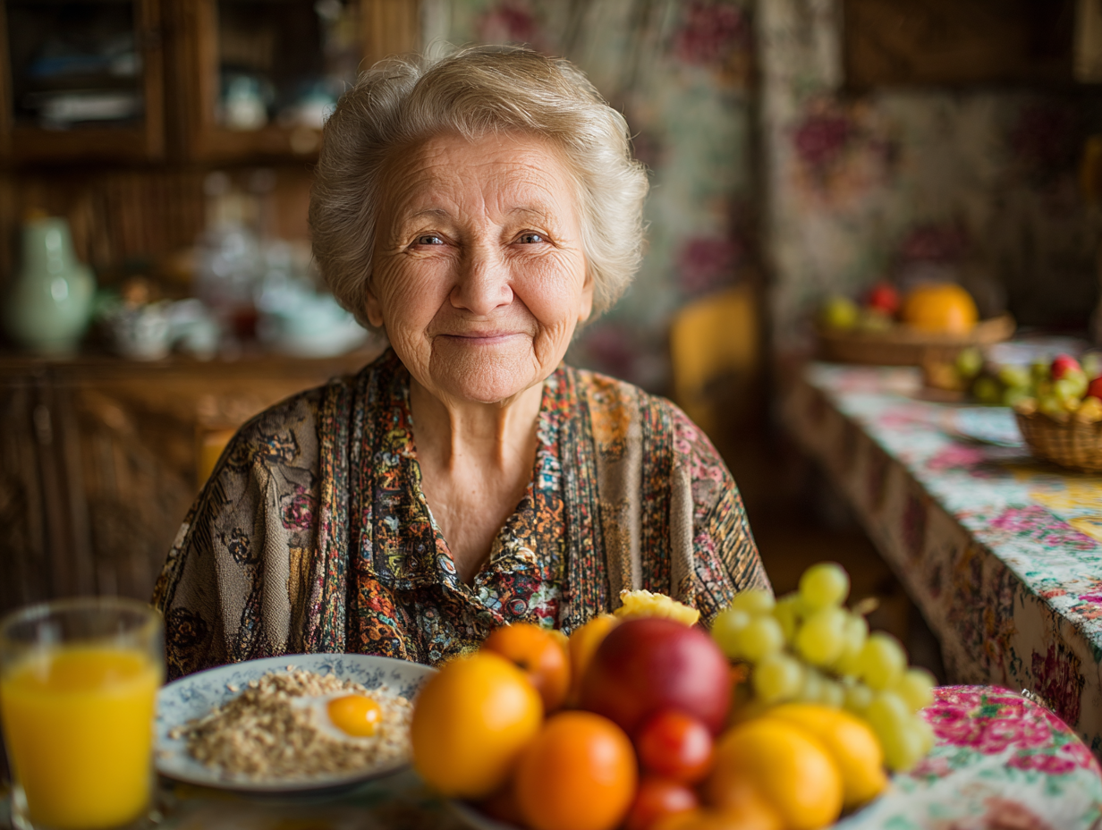 Група активних людей старшого віку займається зимовими видами спорту та насолоджується здоровим способом життя